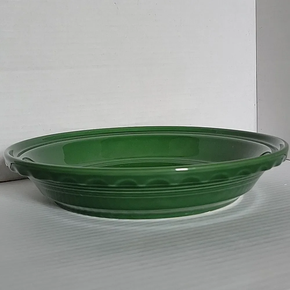 Fiestaware Fiesta Pie Plate Deep Dish Baker Baking Bake Bakeware Cookware Jade